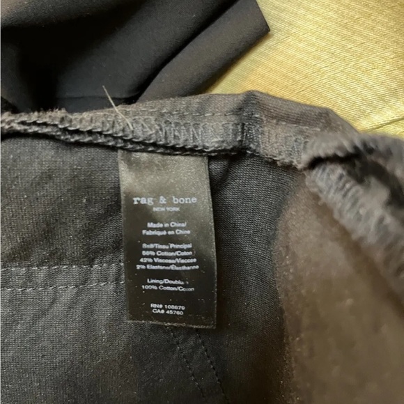 Rag & Bone black zebra pants - Picture 9 of 9